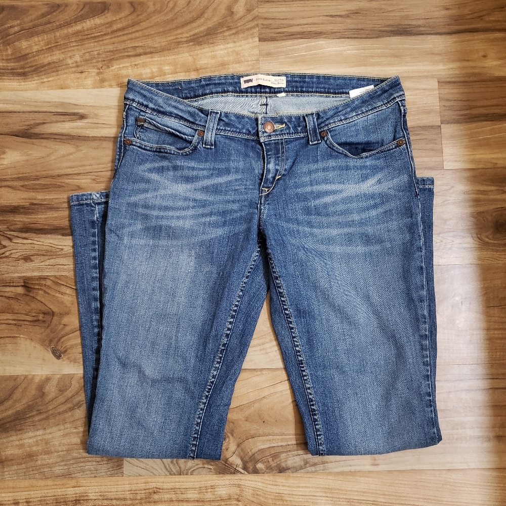 Low rise skinny boot jeans 6/7